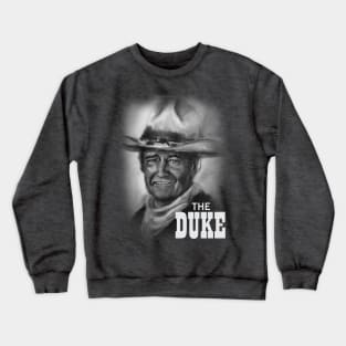 Portrait of "The Duke" John Wayne Crewneck Sweatshirt